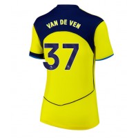 Stroje piłkarskie Tottenham Hotspur Micky van de Ven #37 Koszulka Trzeciej dla damskie 2025-26 Krótki Rękaw